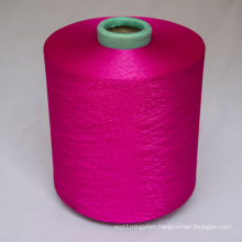 150d 48f dope dyed polyester textured yarn